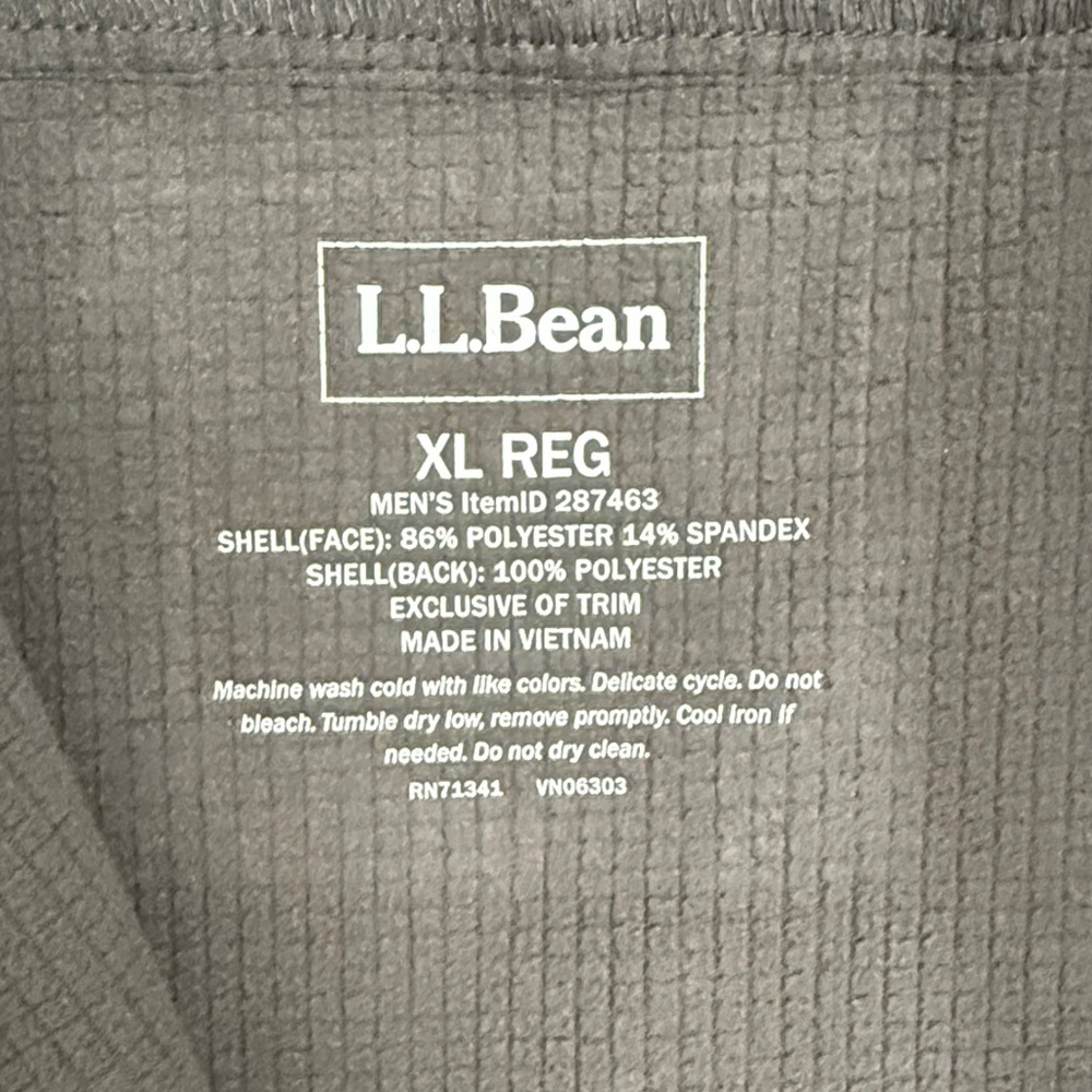 L.L. Bean Men's Black Performance Jacket - Picture 3 of 4